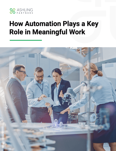 How Automation Plays a Key Role in Meaningful Work