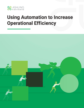 Using Automation to Increase Operational Efficiency Cover