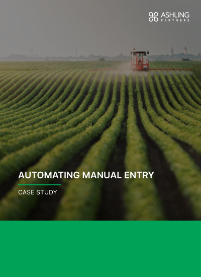 Automating Manual Entry